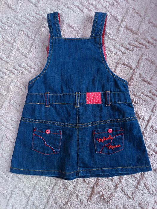 Детский джинсовый сарафан на 1,5-2 года