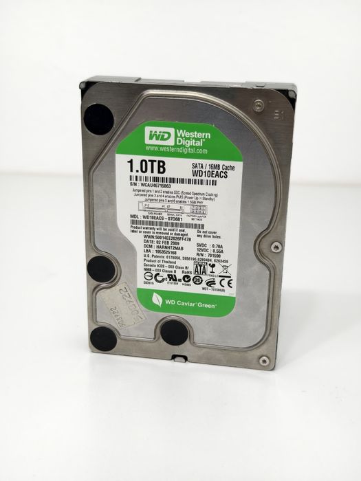 Hard 1TB Western Digital 100%