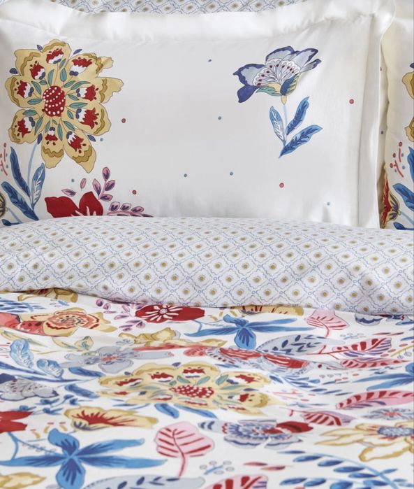 Set lenjerie de pat pentru doua persoane 100% bumbac.