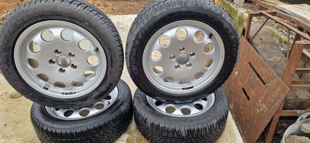Vând jante audi R16 cauciucuri iarnă 205 55 R16
