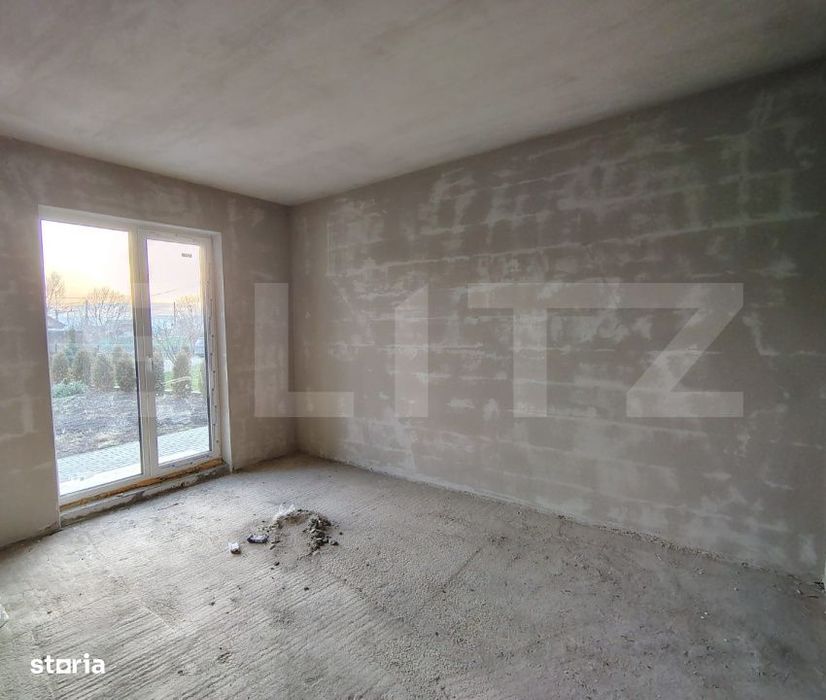 Casa semifinisata individuala 120 mp utili, teren 805 mp, Tureni