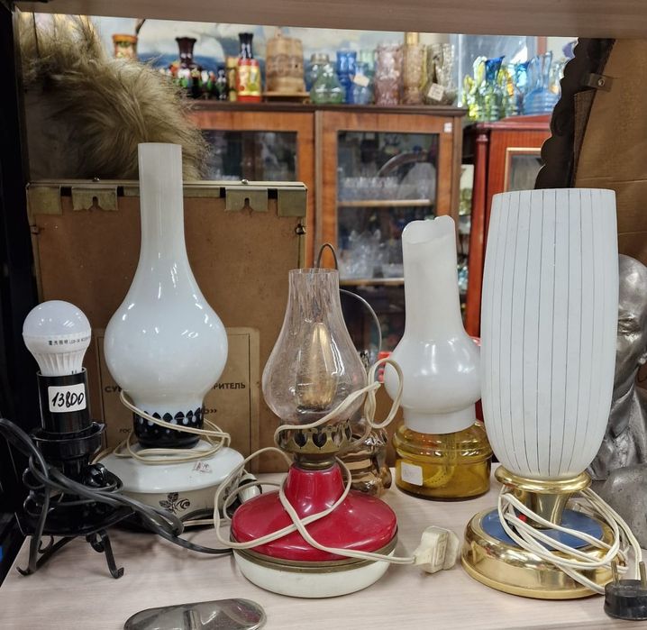 Настольная лампа эпохи СССР