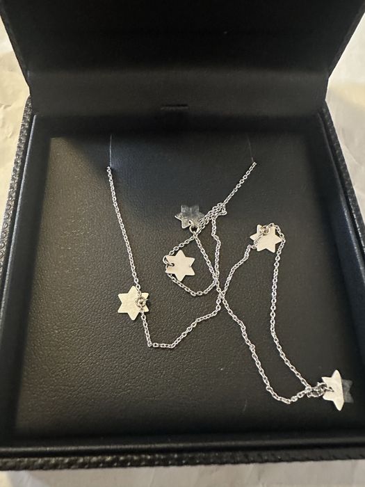 Lantisor 5 Stelute Aur Alb