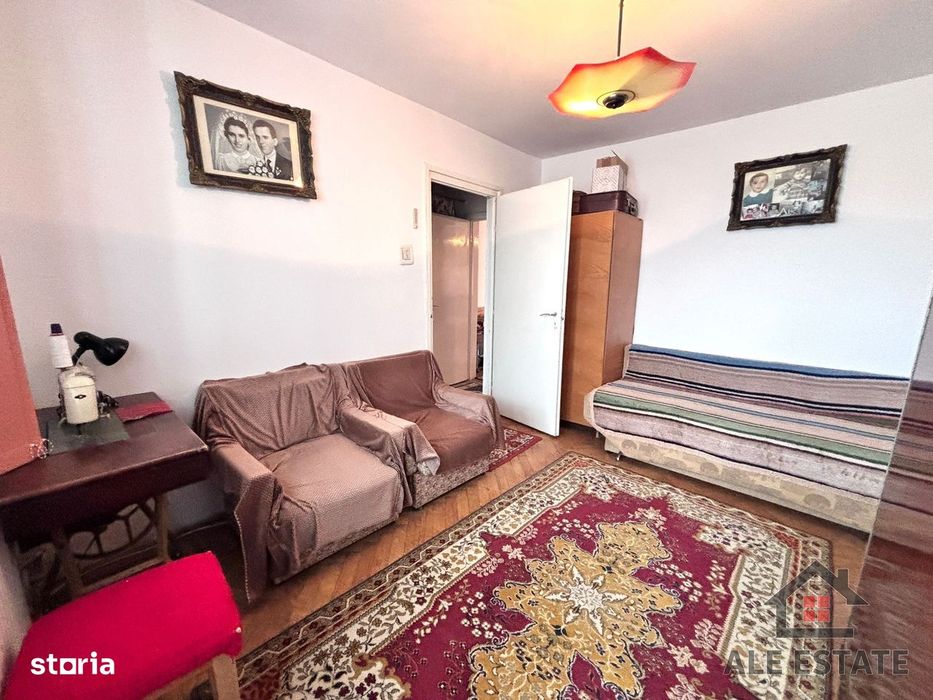 Ap. 2 camere de vanzare cu Balcon, 47mp, Zona Malul Ariesului– Turda