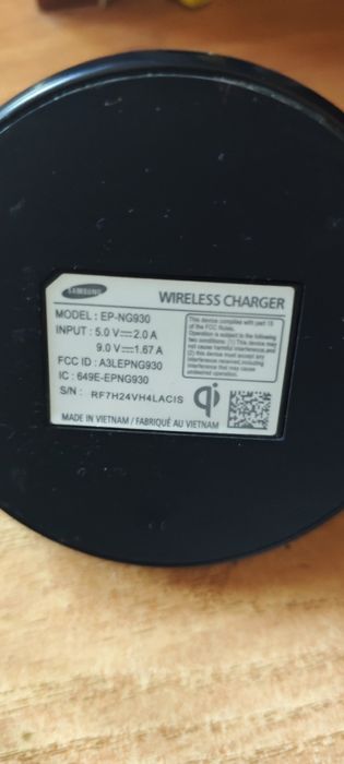 Беспроводное зарядное устройство Samsung оригинал