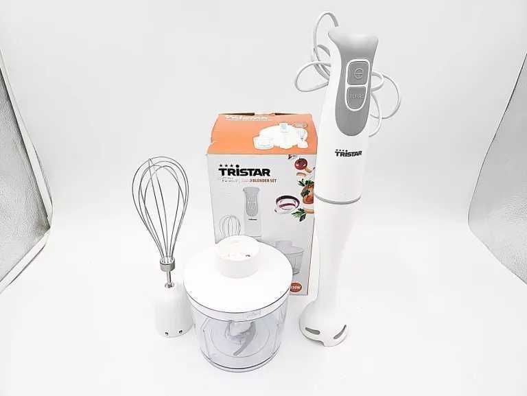 Пасатор Tristar PD-8960 - 4 части 350W - 2 скорости - 3 в 1 - бял