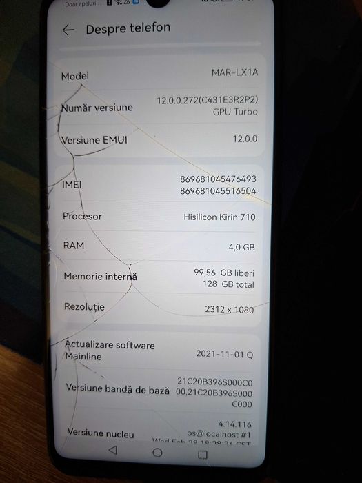 Vînd huawei p20 lite