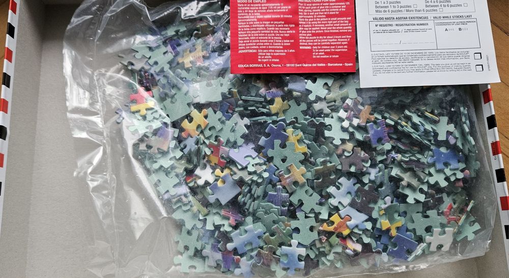 Панорамен пъзел Educа  1000 части