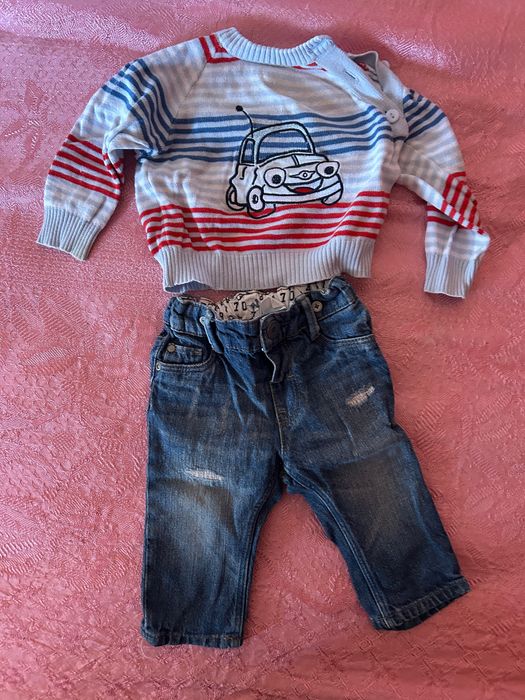 Лот 3 комплекта за момче 3/6 м