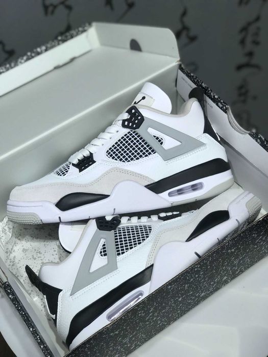 Jordan 4 retro military black 38-45