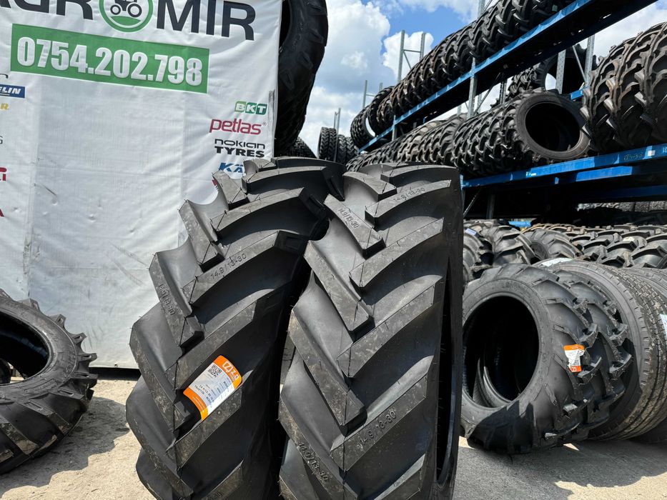 Anvelope 14.9-30 noi cu 10 pliuri pentru tractor marca MONTANA