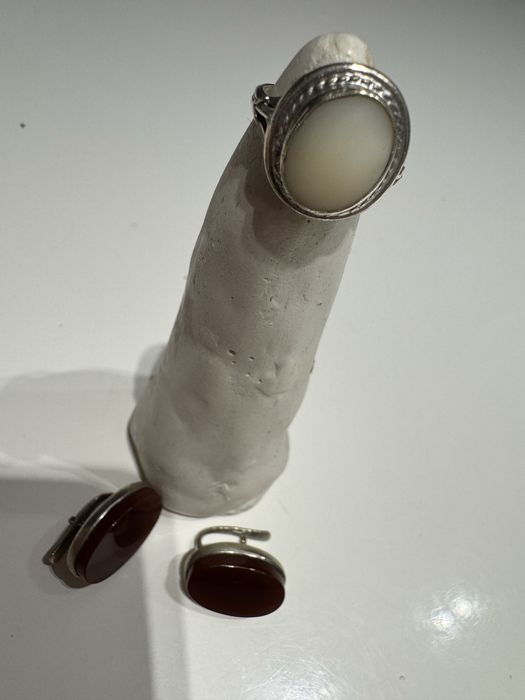 Антикварный набор серебро