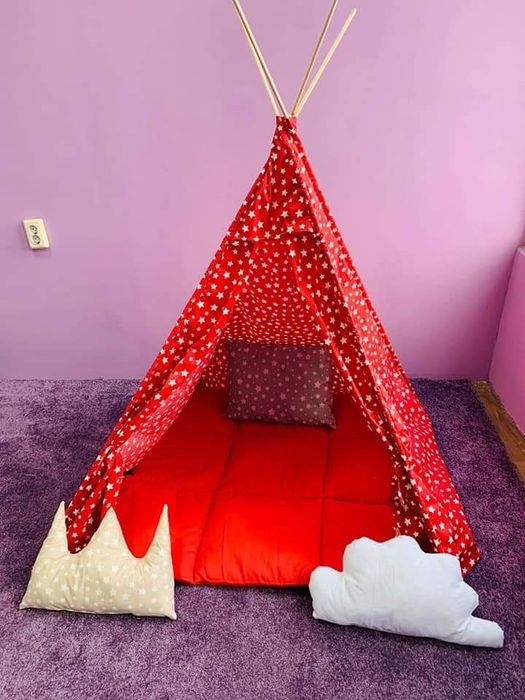 ХИТ ЦЕНА 43 лв Палатка с височина 150 см за двора или вкъщи