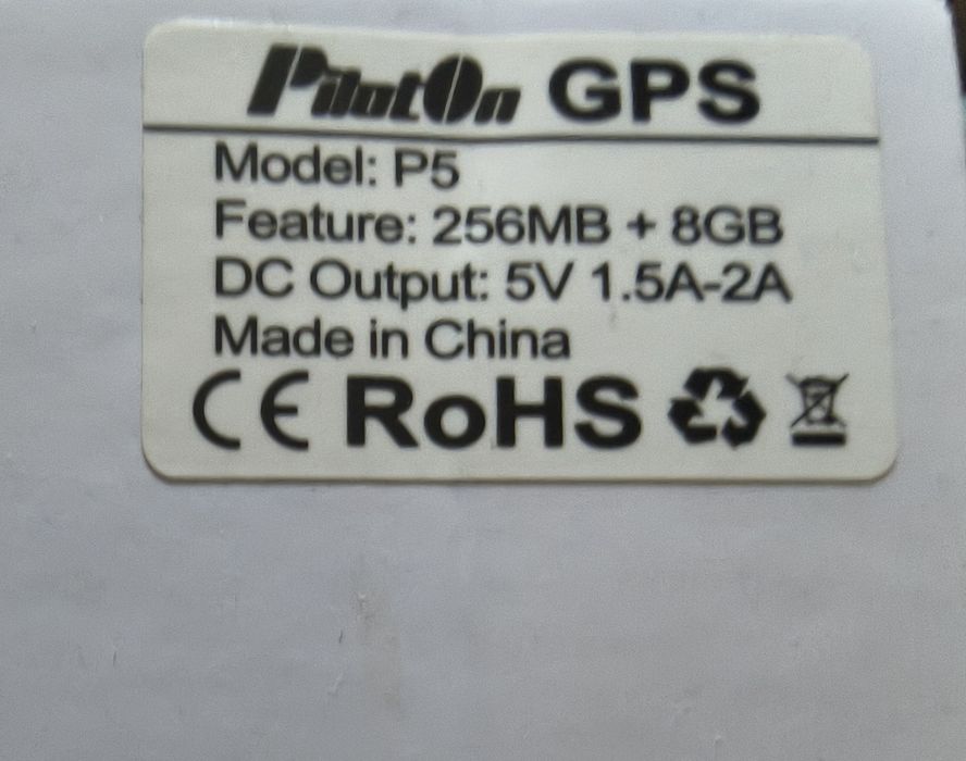 GPS Piloton ecran 5" ,ca nou,în garanție