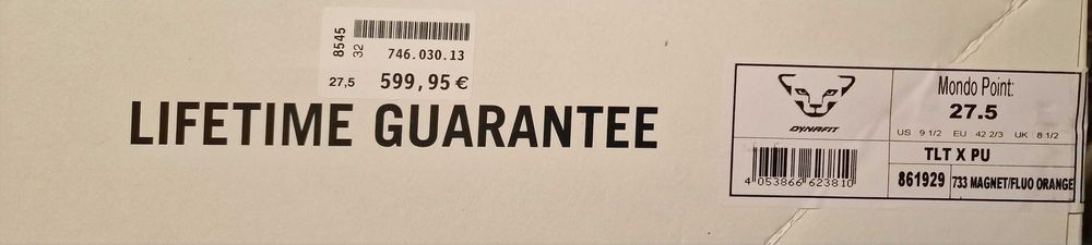 Clapar schi de tura Dinafyt TLT – X PU