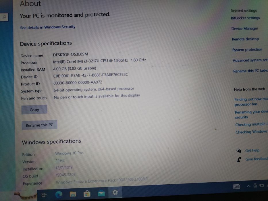 Vand laptop Acer, I3