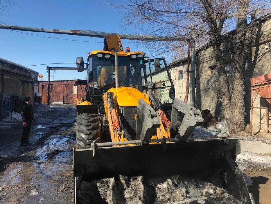 Услуги экскаватор-погрузчик JCB 5CX
