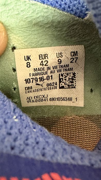 Ghete de fotbal Puma Future 7 Ultimate FG/AG - Albastru- ACC