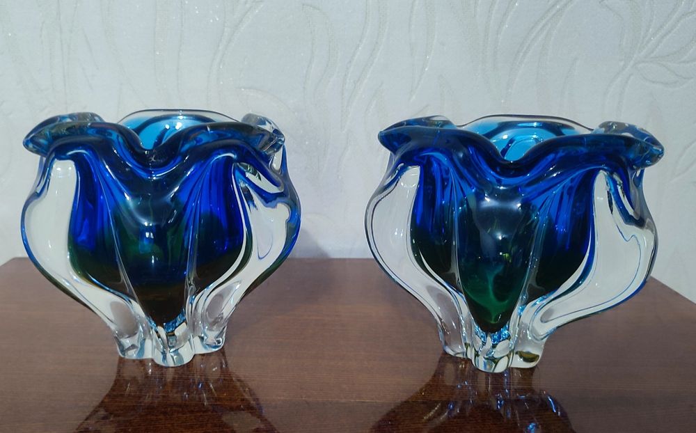 2 Вазы Чехословакия