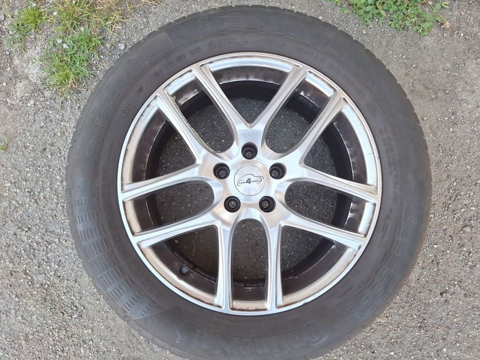 Set 4 roți  235/55/R18 Continental