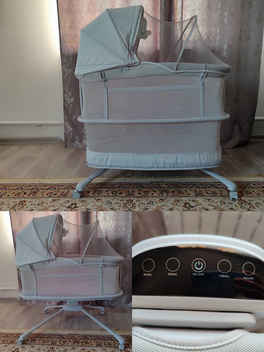 Кровать люлька, шезлонг, манеж все в одном