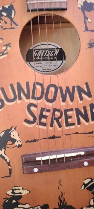 Chitara colecție Gretsch AmericanaG4500 Sundown Serenade ediție limitată