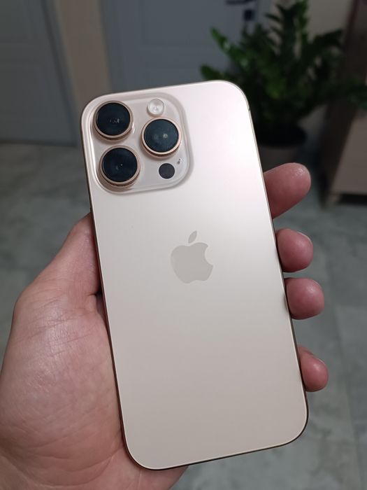 iPhone 16 Pro, desert titanium, 256GB