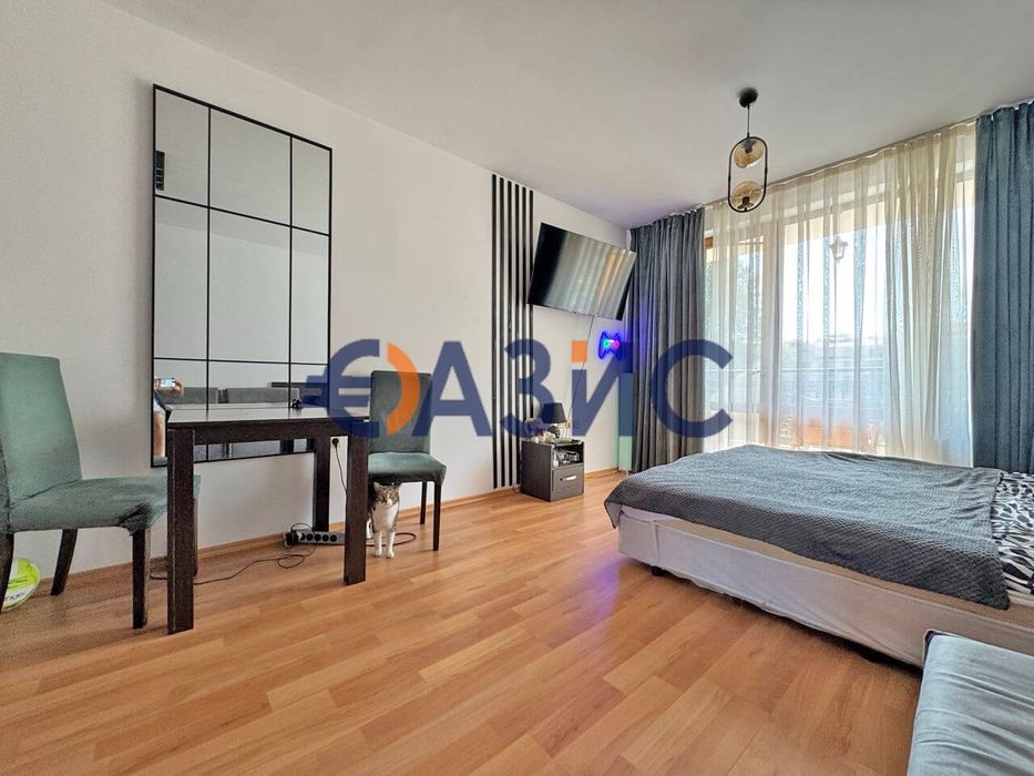 Продава се Едностаен апартамент в к.к. Слънчев бряг - 43 кв.м за 1291 €/кв.м - Снимка #4
