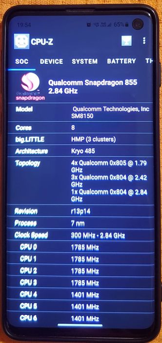 Samsung Galaxy S10  128Gb Snapdragon