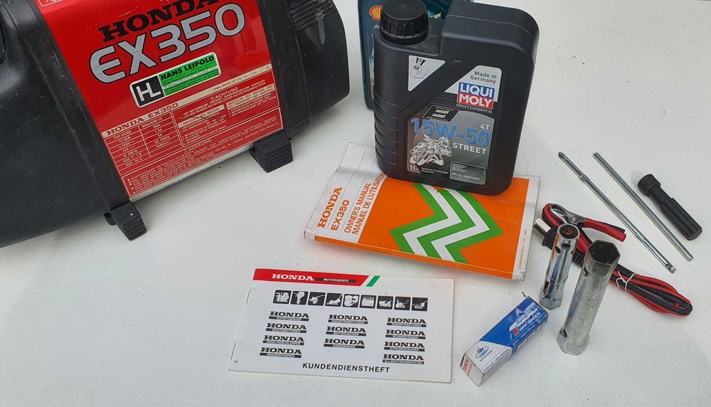 Honda EX350, generator ultrasilentios pentru rulote, impecabil