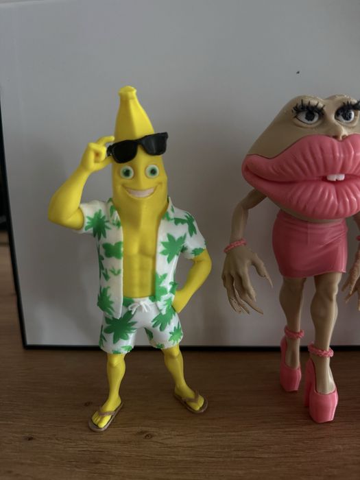 Lupa Zalupa, Zaluman, Bananino, Strawberrina Brainrot фигурки (Лупа Залупа, Зупа Залуман, Бананино, Страуберина)
