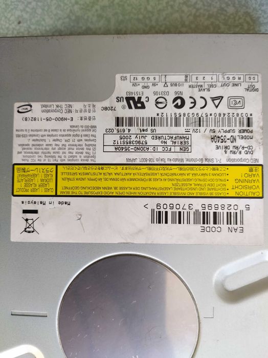 Периферно устройство DVD RW записвачка за компютър настолен Asus