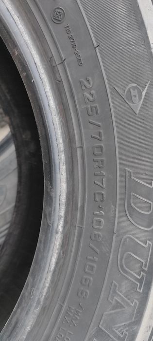 Шины летние 225/70/17