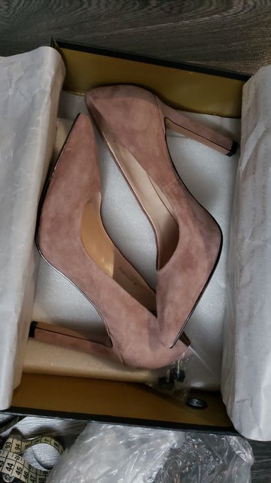 Туфли натуральная замша Basconi