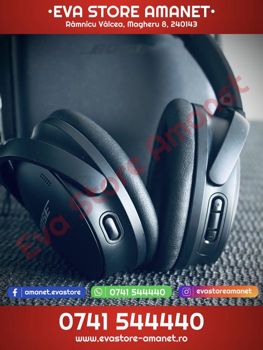 Casti Wireless Over-Ear BOSE QuietComfort 45 Acoustic Noise Cancelling