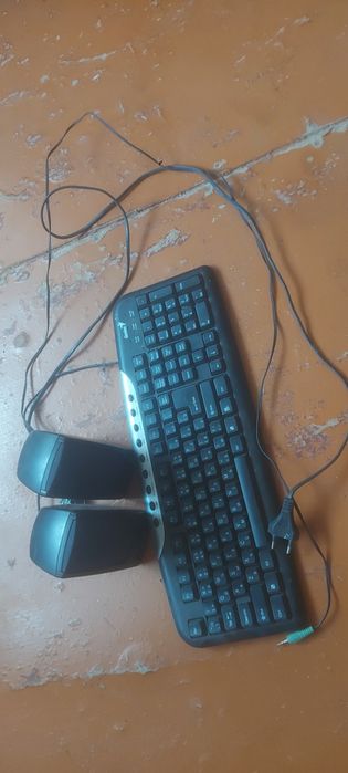 Клавиша и колонки б/у