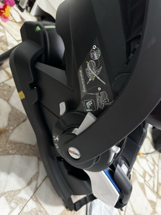 Scoica Besafe izy go modular +baza isofix + accesorii