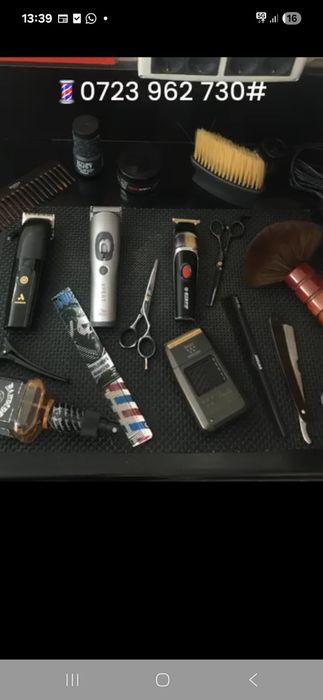 Frizerie,tund domni și doamne în vârstă,la domiciliul clientului.(doar cazuri  cu dificultăți de deplasare).Vă mulțumesc!