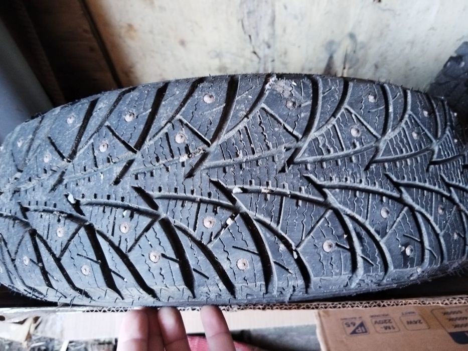 Резина зима шипованная