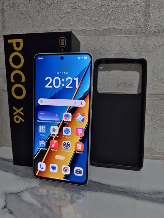 Poco x6 5g white