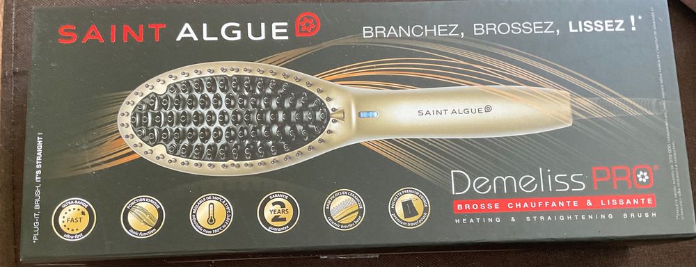Demelis/Демелис четка за изправяне на коса SAINT ALGUE PRO