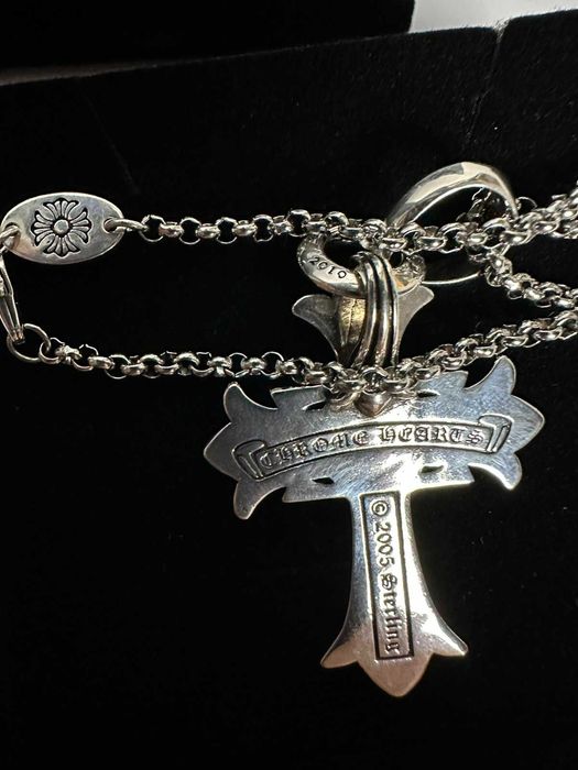 Chrome Hearts колие кръст на  Давид
