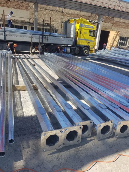 Опоры освещение Горячего оцинкования