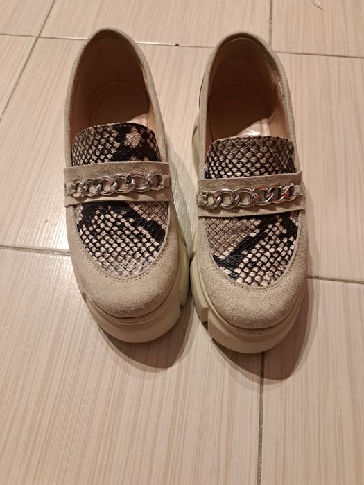 Pantofi casual din piele