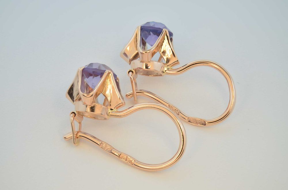 Серьги СССР 583 пробы