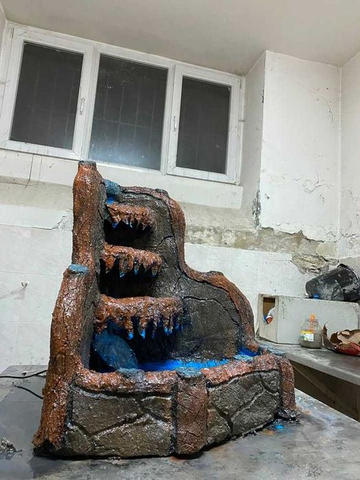 Водопад от цимент