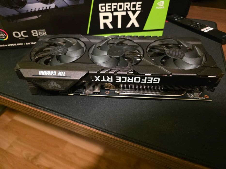 Placa video ASUS GeForce RTX 3060TI TUF GAMING, 8GB GDDR6X, 256-bit