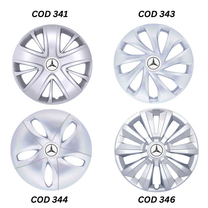 Capace roti R15 Mercedes diverse modele, pentru jante de tabla