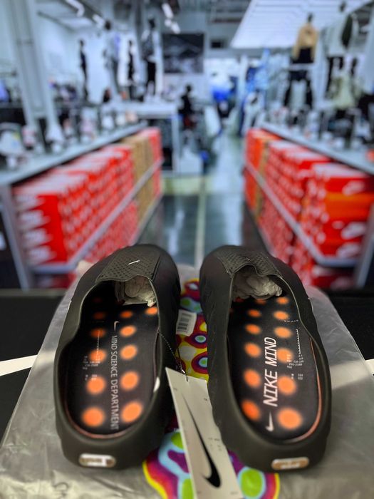 [MĂRIMI PE STOC: 41 / 42 / 43] Papuci/slapi/slides/sneakers barbati Nike Mind 001 Black