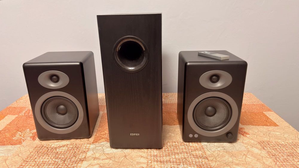 Активни колони Audioengine A5+ и субфер Edifier T5s